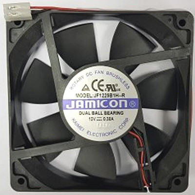 JAMICON вентилятор JF1225B1H 120х120х25 12В с разъемом 2 конт.MOLEX 5239-2(PHU-2) С00034855