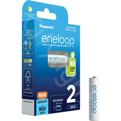 Аккумуляторы Panasonic eneloop BK-4MCDE/2BE УТ-00000811