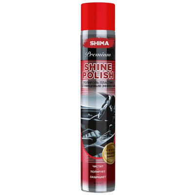 SHIMA Полироль пластикаPREMIUM SHINE POLISH ваниль, 1000 мл, 4603740920391 4603740920391Ваниль