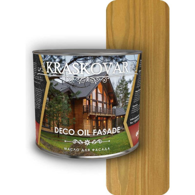 Масло для фасада Kraskovar Deco Oil Fasade 1150