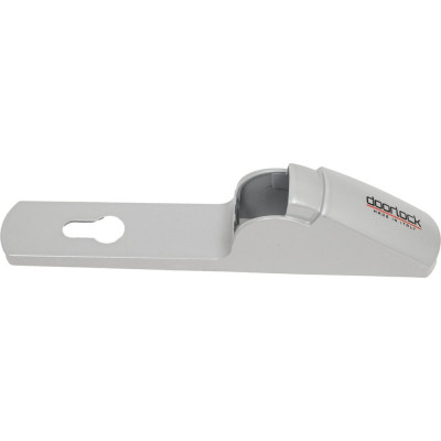 Doorlock Накладка PZ92 для механизма антипаник бара PD800FR-BAR, RAL9006 серебристая 75428