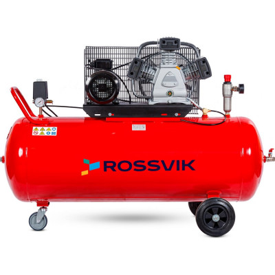 ROSSVIK Компрессор поршневой 580л/мин, 10бар, ресивер 200л, 380В/3кВт СБ4/С-200.LB40