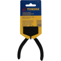 TUNDRA Плоскогубцы , 120 мм, никелированные, обрезиненные рукоятки 881671