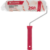 Валик с ручкой Нейлон Стандарт, Matrix, 80646, 250 мм