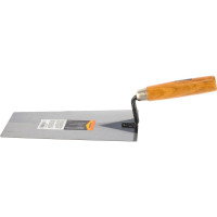 Стальная кельма каменщика SPARTA 200 мм, деревянная ручка// 862765