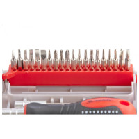 Отвертка для точных работ с насадками 22 шт MATRIX Fusion 11584