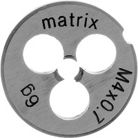 Плашка М4х0.7 мм MATRIX 77071