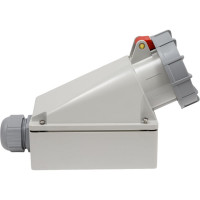 Розетка наружной установки IP67 63А 3Р+РЕ 380В TDM ELECTRIC SQ0611-0013
