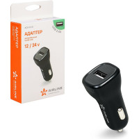 Автомобильный адаптер Airline 1хUSB 2.1А 12/24В ACH-1U-12