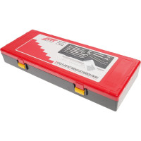 Набор разрезных ключей с зеркальной полировкой в кейсе 10шт JTC-K6101