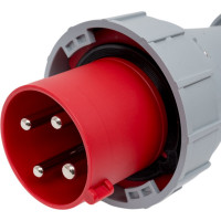 Кабельная вилка TDM ELECTRIC IP67 63А 3Р+РЕ 380В SQ0611-0001