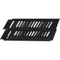 Горизонтальные лотки для бумаг BRAUBERG набор 2 шт, 358х272х177.5 мм, сетчатые, черные-MAXI 231360