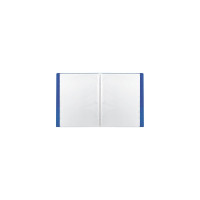 Папка BRAUBERG Office 30 вкладышей, синяя, 0.5 мм, 222631