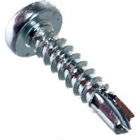 Саморез ZAMETAL 2,9х13 со сверлом и полусфер. головкой, DIN 7504N, оц., 200 шт ZA101371