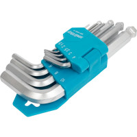 Набор шестигранных ключей Smartbuy HEX c шаром, 9 шт CR-V, SBT-HSS-9