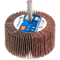 Круг шлифовальный лепестковый радиальный (60x30 мм; хвостовик 6 мм; P120) Hogert Technik HT8D014