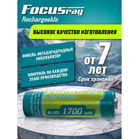 Аккумулятор Focusray 1700 mAH AA 626188