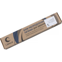 Блок евророзеток Cabeus горизонтальный, 9 розеток, 10 A, шнур 2 м, вилка IEC 320 C14 PDU-9P-2IEC