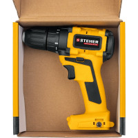 Бесщеточная дрель-шуруповерт STEHER 20В, без АКБ CDB-200