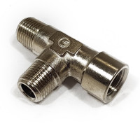 Тройник (1/8"M-1/8"M-1/8"F) Camozzi 2050 1/8-1/8