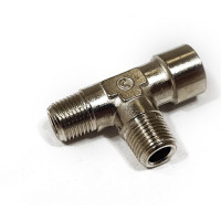 Тройник (1/8"M-1/8"M-1/8"F) Camozzi 2050 1/8-1/8