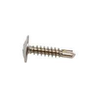 Саморез с прессшайбой Госкреп сверлок., крест./шл., д/алюм., А2, 4.2х19 12 шт. 10-0010261