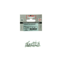 Саморез с прессшайбой Госкреп сверлок., крест./шл., д/алюм., А2, 4.2х19 12 шт. 10-0010261