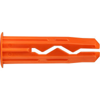 Дюбель ЕВРОПАРТНЕР MULTI plug 10x40 + шуруп MULTI универсальный, полукругл. головка, неполная резьба, ZN RB2 0144