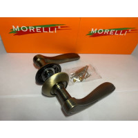 Дверная ручка MORELLI "London Eye" MH-26 MAB/AB, цвет - бронза/ античная бронза 9009871
