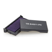 Офисная сменная штемпельная подушка GRM 4911-P4 синяя для Trodat 4911_P4 171100051