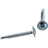 Саморез для металла с прессшайбой ЦКИ 4.2х32, сверлоконечный, Ц, уп. 1000 шт. 62085