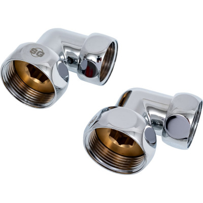 Уголок г/г SG 1-1/4"х1" для п/с хром 2шт/кор 740SCH1210
