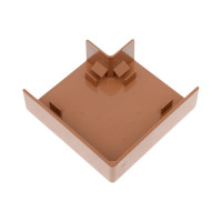 Угол DKC APM 40x17 плоский, коричневый 00425B