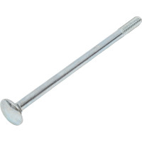 Мебельный болт КРЕП-КОМП цинк, DIN603, 6х110, пр. 5.8, 10 шт. бм6110мф