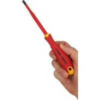 Диэлектрическая отвертка Felo SL 6,5х1,2, E-Slim Ergonic 41396590