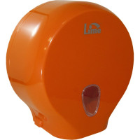 Диспенсер для туалетной бумаги LIME 200м, оранжевый, 915203