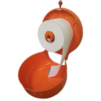 Диспенсер для туалетной бумаги LIME 200м, оранжевый, 915203