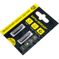Биты магнитные PH2, 25 мм, 2 шт, S2 Berger BG BG2367