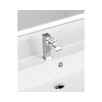 Смеситель для раковины BELBAGNO LUCE без донного клапана, хром LUC-LVM-CRM