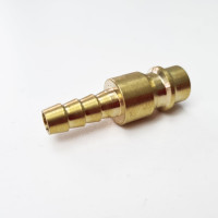 Штуцер быстроразъёмный латунный БРС с выходом под шланг 6 мм, 10 шт Профитт 9277758