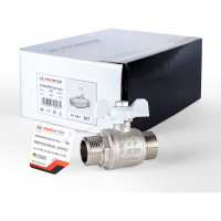 Шаровой кран PROFACTOR PF STANDARD ручка бабочка, н/н 3/4 дюйма PF FBV 307