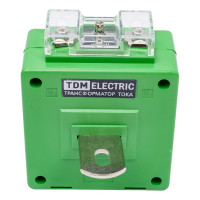 Трансформатор тока TDM ELECTRIC ТТН-Ш 50/5- 5VA/0,5-Р 3 шт., color SQ1101-1201