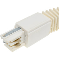 Гибкий соединитель для шинопроводов Uniel трехфазный WHITE 1 POLYBAG UBX-A24 9771