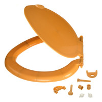 Сиденье для унитаза Melodia della vita овал, бежевый мрамор 193740