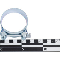 Одноболтовый силовой хомут NOVOCRAFT 56-59 мм, цинк, уп. 5 шт. RZN056059005