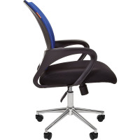 Компьютерное кресло CHAIRMAN 696 хром черно-синий 00-07077472