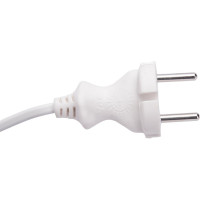 Шнур для бра ЭРА UXШВВП2x0,75 1,8mW, 1,8м ШВВП 2x0,75мм2 белый Б0051341