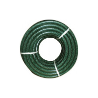 Поливочный шланг Yard Люкс, ПВХ, армированный ,зеленый, 3-х слойный, 1,85 мм, D 1/2, 25 м 66-1-025