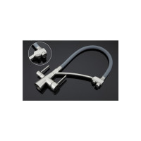 Смеситель для кухни FRAP GAPPO G4398 гибкий излив, с выходом для питьевого фильтра 534513