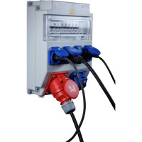 Щит с розетками навесной Combox 11 EVOL 0102-007-1